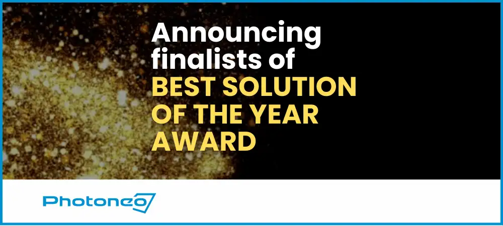 Photoneo Awards 2024 Announcement of the Best Solution Finalists