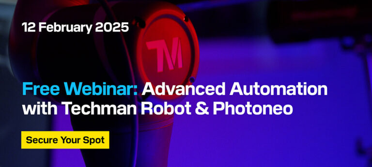 Join The Experts: Free Photoneo And Techman Robot’s LIVE Webinar